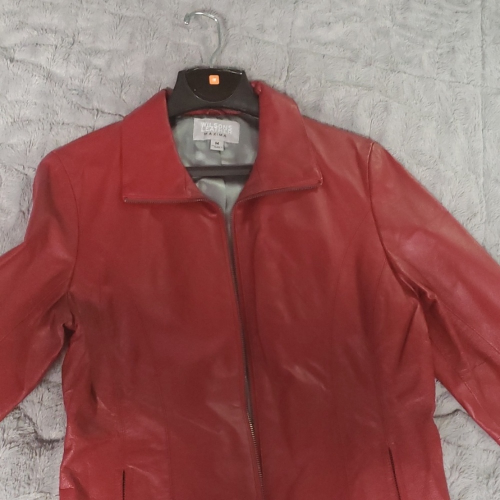 Leather jacket
